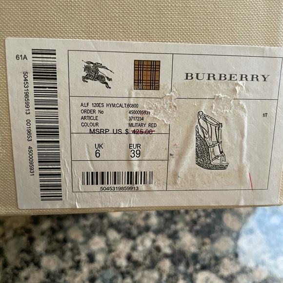 Burberry wedges - Picture 7 of 7